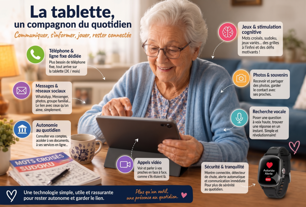 Une tablette au quotidien